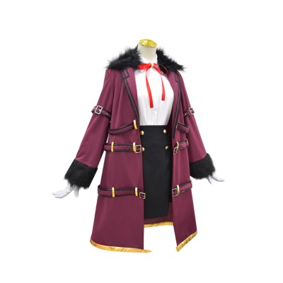 Blue Archive: The Animation Aru Rikuhachima Suit Cosplay Costume Halloween Carnival Outfit