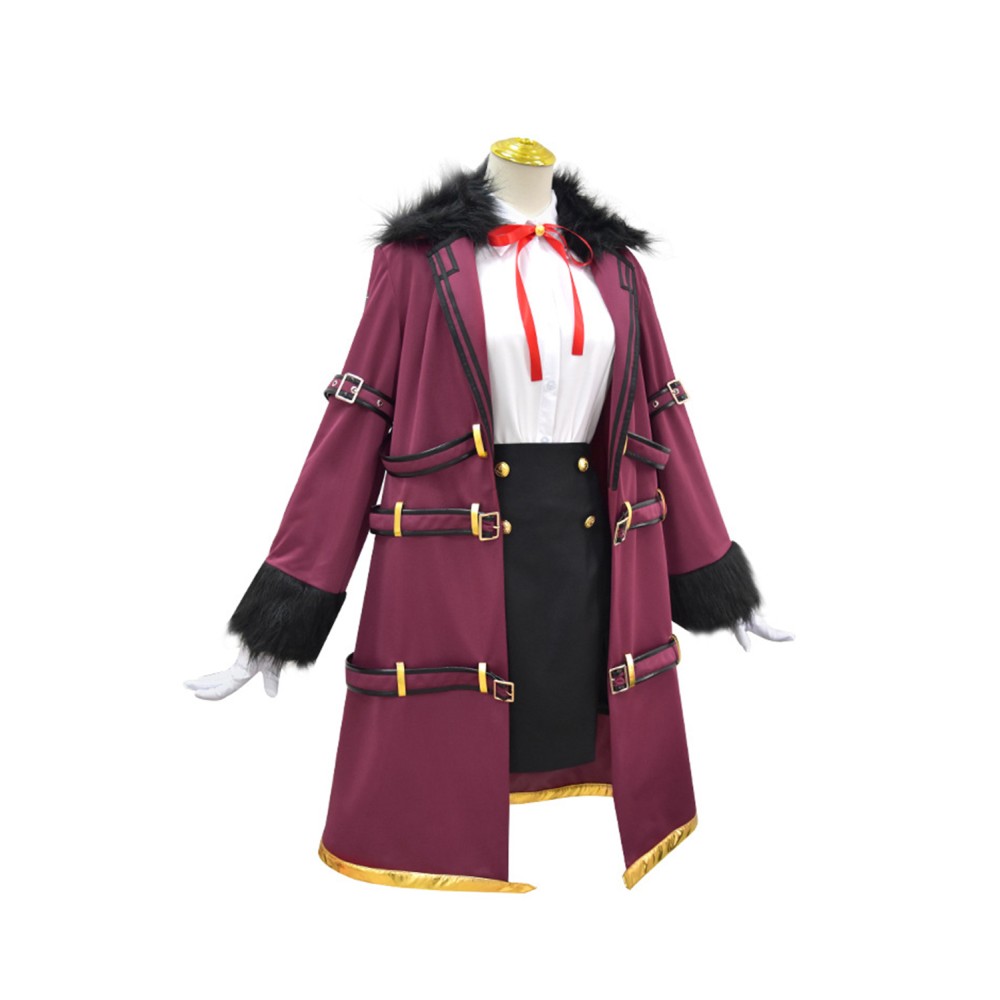 Blue Archive: The Animation Aru Rikuhachima Suit Cosplay Costume Halloween Carnival Outfit