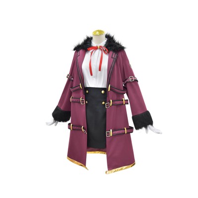 Blue Archive: The Animation Aru Rikuhachima Suit Cosplay Costume Halloween Carnival Outfit