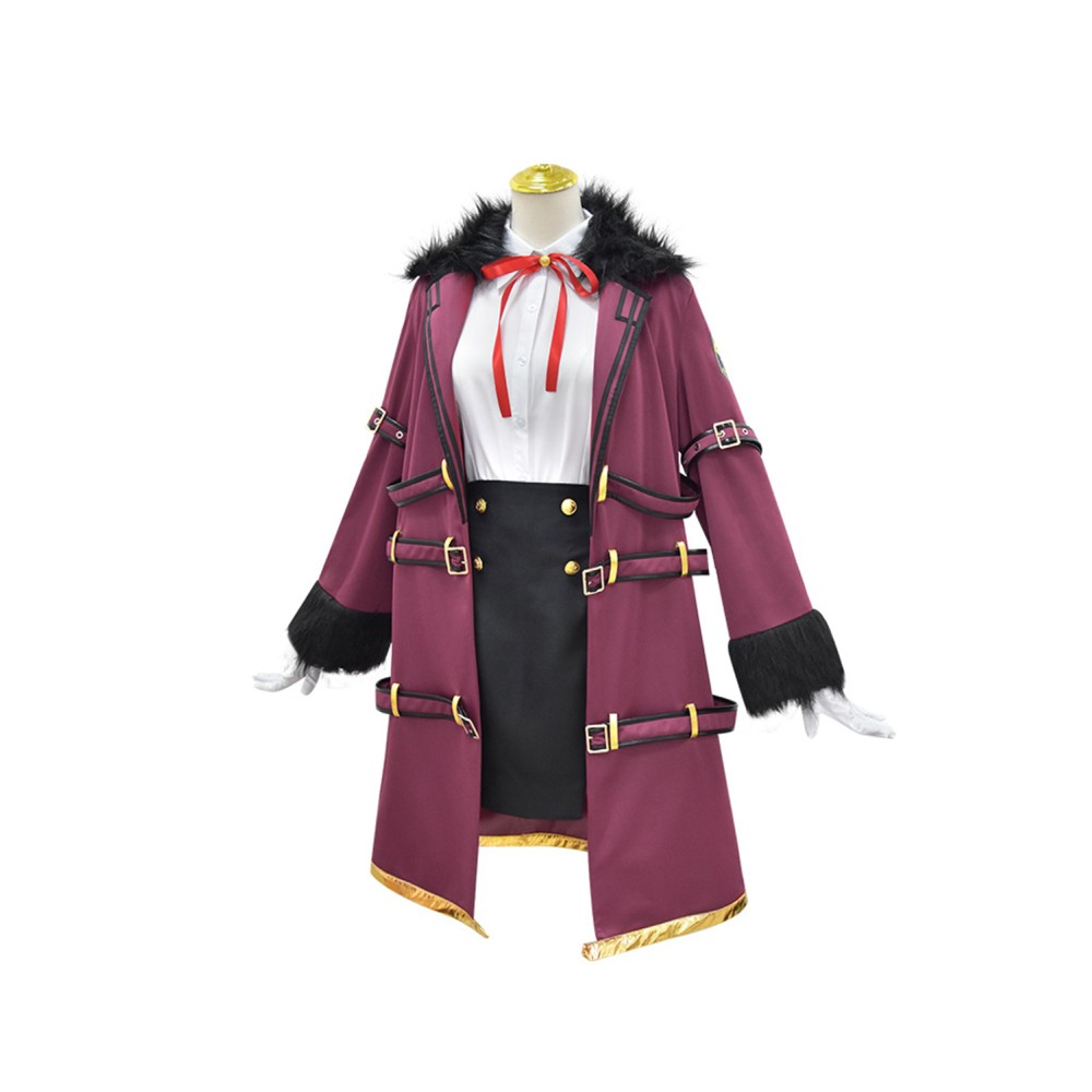 Blue Archive: The Animation Aru Rikuhachima Suit Cosplay Costume Halloween Carnival Outfit