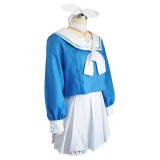 Blue Archive: The Animation Arona Women Blue Dress Suit Cosplay Costume Halloween Carnival Outfit