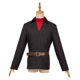 Black Phone 2 The Grabber Unisex Top Set Party Cosplay Costume Halloween Carnival Outfit
