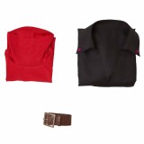 Black Phone 2 The Grabber Unisex Top Set Party Cosplay Costume Halloween Carnival Outfit