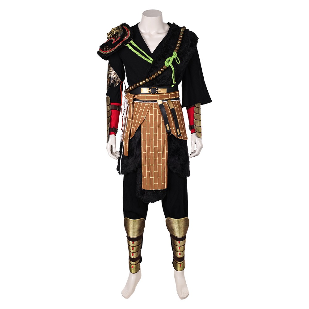 Black Myth: Wukong Wukong Black Cosplay Costume Halloween Carnival Outfit