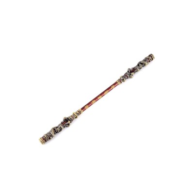 Black Myth: Wukong Headgear Monkey King Bar Props Cosplay Costume Halloween Carnival