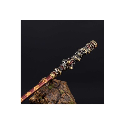 Black Myth: Wukong Headgear Monkey King Bar Props Cosplay Costume Halloween Carnival