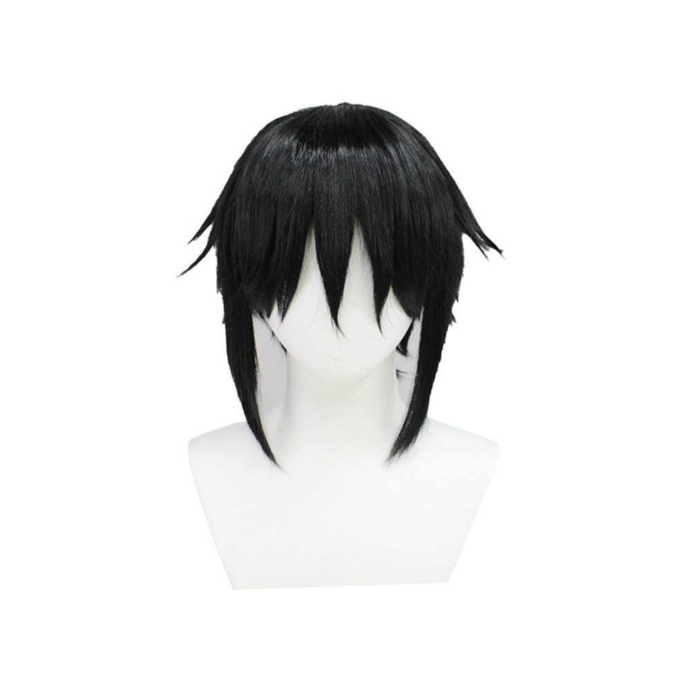 Black Butler Sebas Wig Heat Resistant Synthetic Hair Accessories Cosplay Costume Halloween Carnival