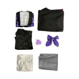 Black Butler Season 4 Public School Arc Violet Gregory School Uniform Suit Cosplay Costume Halloween Carnival Outfit