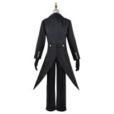 Black Butler Season 4: Public School Arc Sebastian Michaelis Sebas Suit Cosplay Costume Halloween Carnival Outfit