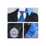 Black Butler Season 4: Public School Arc Lawrence Bluewer Black Uniform Cosplay Costume Halloween Carnival Outfit