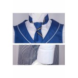 Black Butler Season 4: Public School Arc Lawrence Bluewer Black Uniform Cosplay Costume Halloween Carnival Outfit