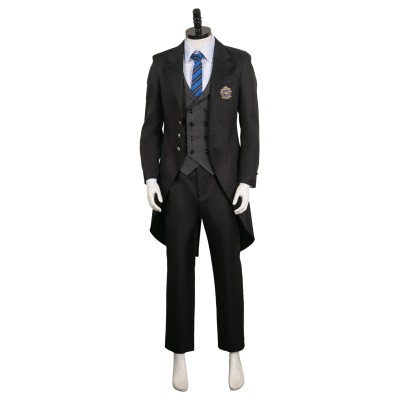 Black Butler Season 4: Public School Arc Ciel Phantomhive Suit Cosplay Costume Halloween Carnival Outfit