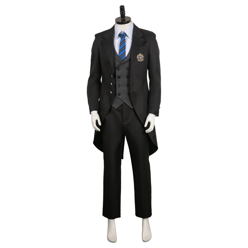 Black Butler Season 4: Public School Arc Ciel Phantomhive Suit Cosplay Costume Halloween Carnival Outfit