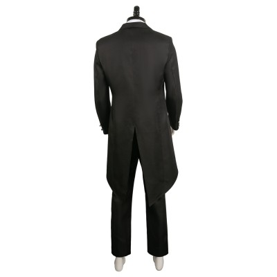 Black Butler Season 4: Public School Arc Ciel Phantomhive Suit Cosplay Costume Halloween Carnival Outfit