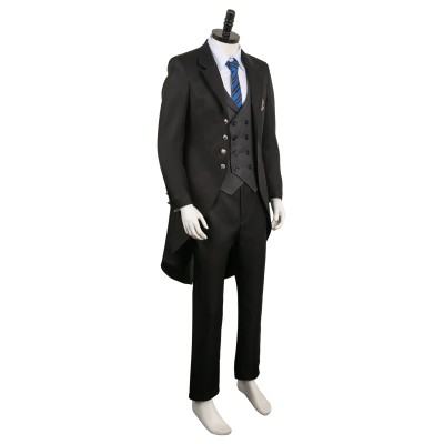 Black Butler Season 4: Public School Arc Ciel Phantomhive Suit Cosplay Costume Halloween Carnival Outfit