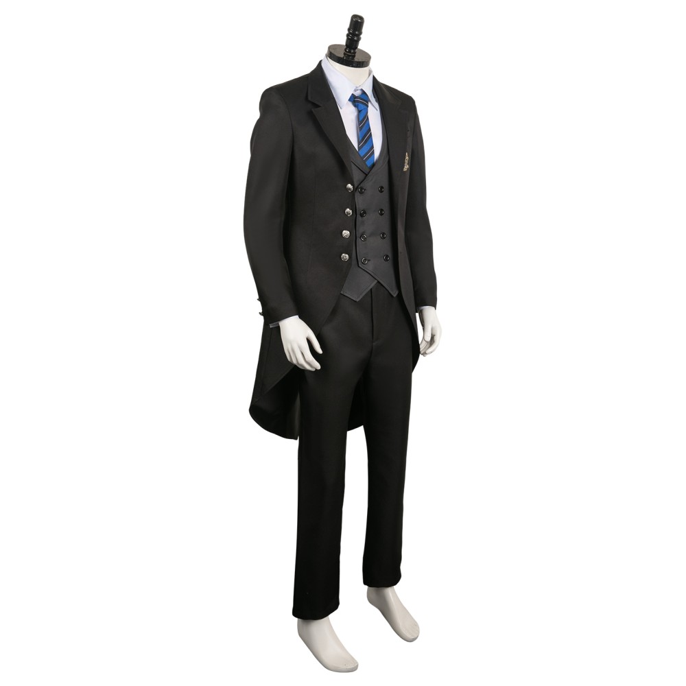 Black Butler Season 4: Public School Arc Ciel Phantomhive Suit Cosplay Costume Halloween Carnival Outfit