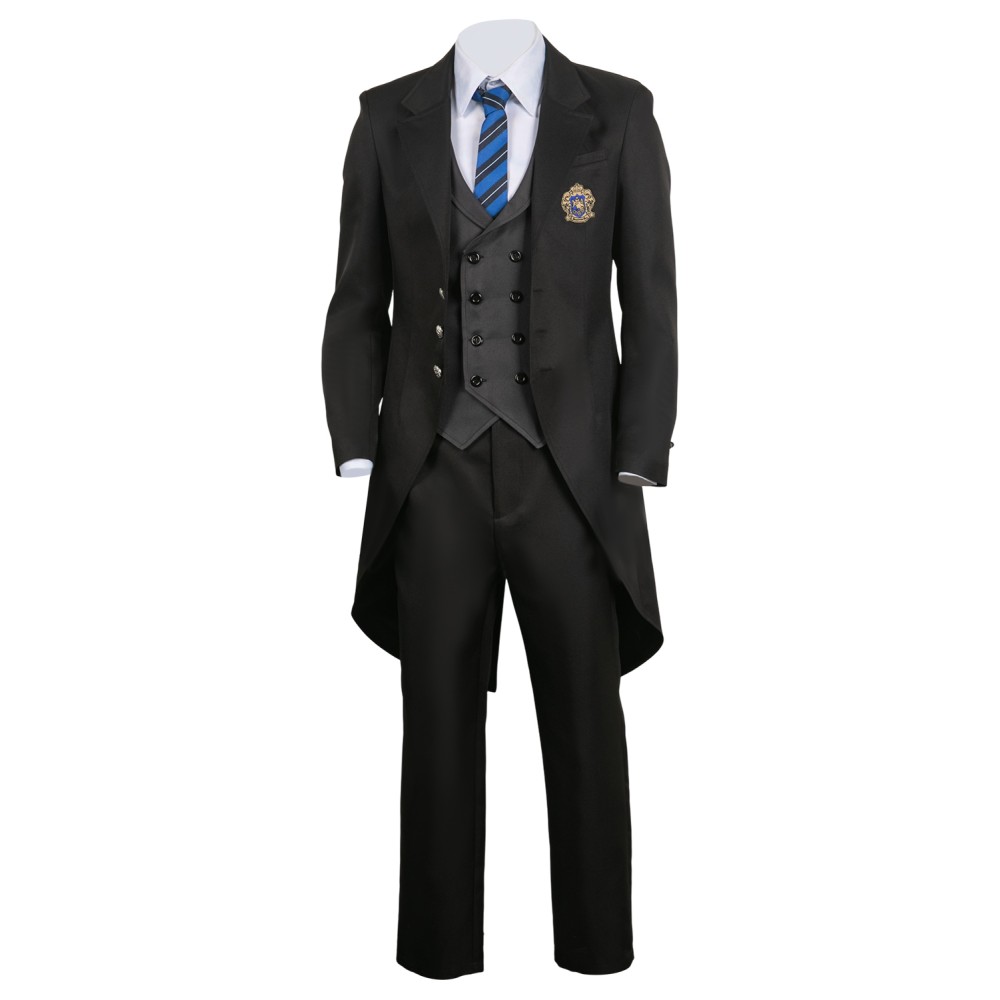 Black Butler Season 4: Public School Arc Ciel Phantomhive Suit Cosplay Costume Halloween Carnival Outfit