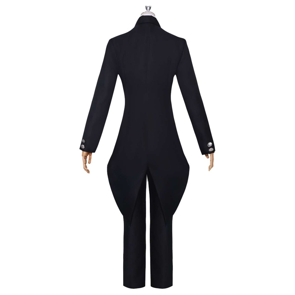 Black Butler: Public School Arc(2024) Ciel Phantomhive Black Uniform Suit Cosplay Costume Halloween Carnival Outfit