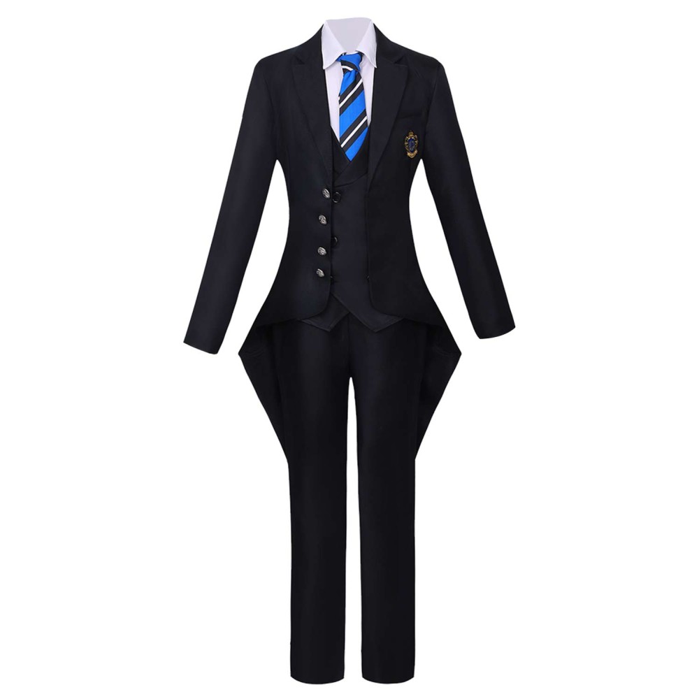 Black Butler: Public School Arc(2024) Ciel Phantomhive Black Uniform Suit Cosplay Costume Halloween Carnival Outfit