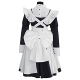 Black Butler Mey Rin Maid Dress Suit Cosplay Costume Halloween Carnival Outfit