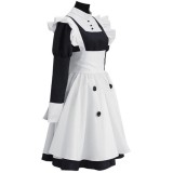 Black Butler Mey Rin Maid Dress Suit Cosplay Costume Halloween Carnival Outfit