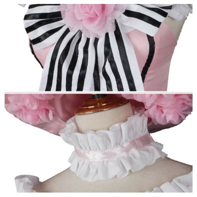 Black Butler Ciel Phantomhive Smile Robin Dress Femboy Clothing Suit Cosplay Costume Halloween Carnival Outfit