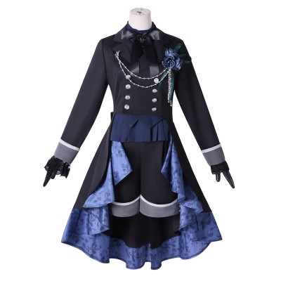 Black Butler Ciel Phantomhive Black Cosplay Costume Halloween Carnival Outfit