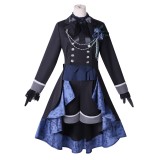 Black Butler Ciel Phantomhive Black Cosplay Costume Halloween Carnival Outfit