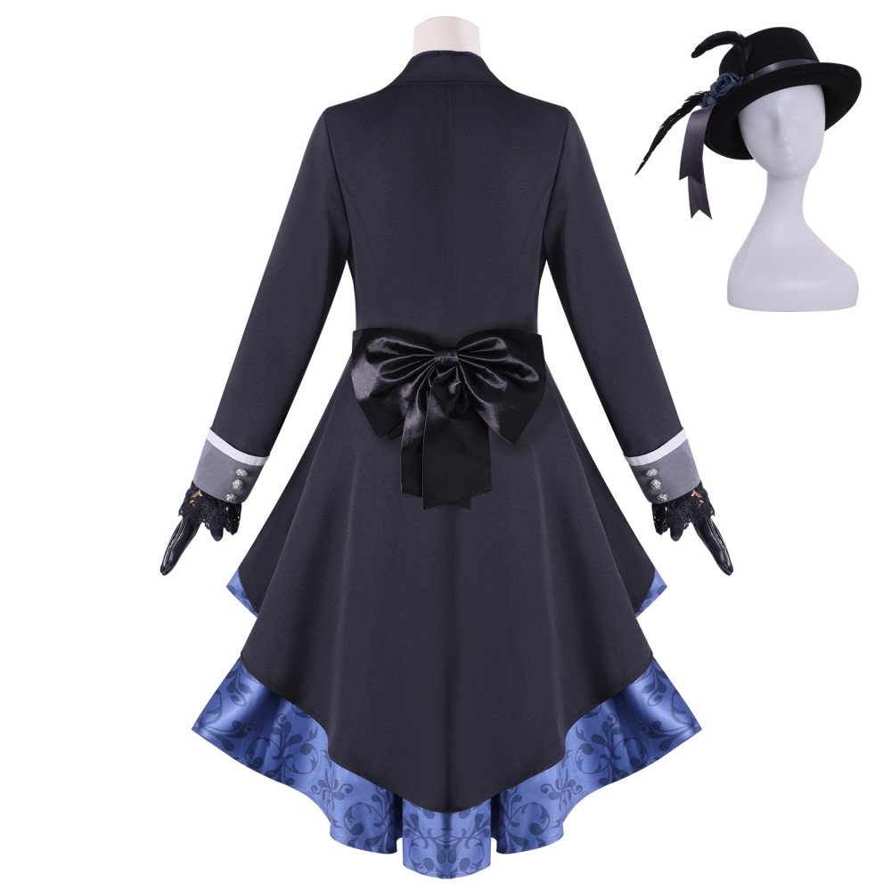 Black Butler Ciel Phantomhive Black Cosplay Costume Halloween Carnival Outfit