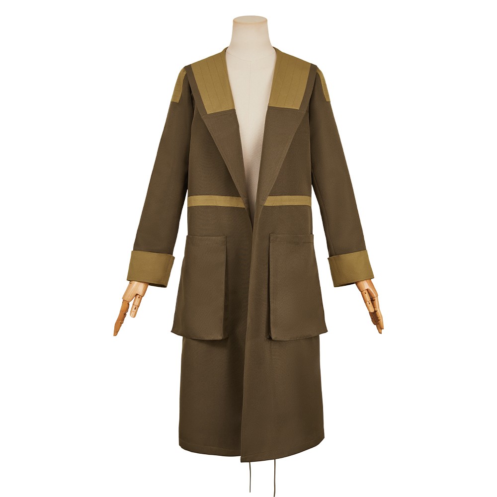 Bix Caleen Brown Coat Set Cosplay Costume Halloween Carnival Outfit