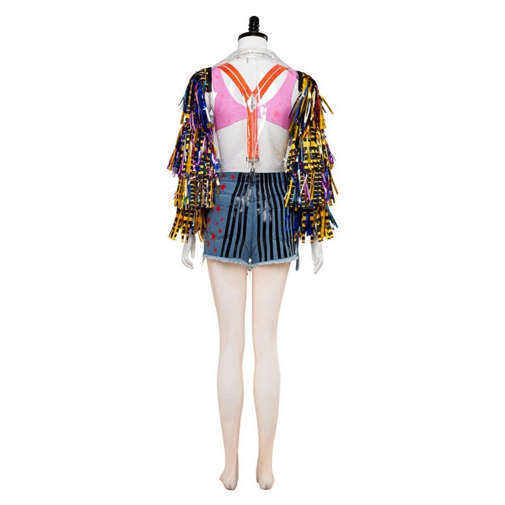Birds of Prey (And the Fantabulous Emancipation of One Harley Quinn) Cheerleader Cosplay Costume Halloween Carnival Outfit