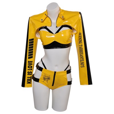 Bill The Bride Sexy Lingerie for Women Suit Cosplay Costume Halloween Carnival Outfit