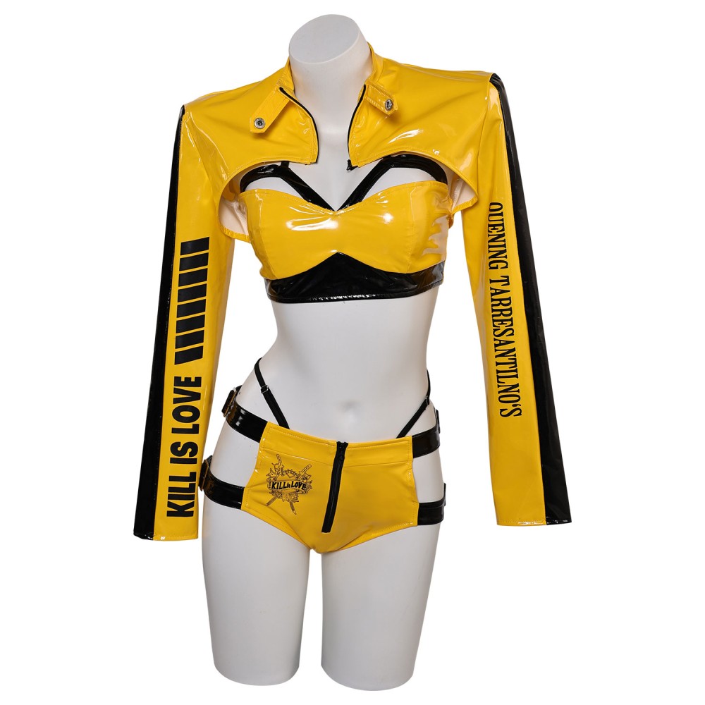 Bill The Bride Sexy Lingerie for Women Suit Cosplay Costume Halloween Carnival Outfit