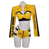 Bill The Bride Sexy Lingerie for Women Suit Cosplay Costume Halloween Carnival Outfit
