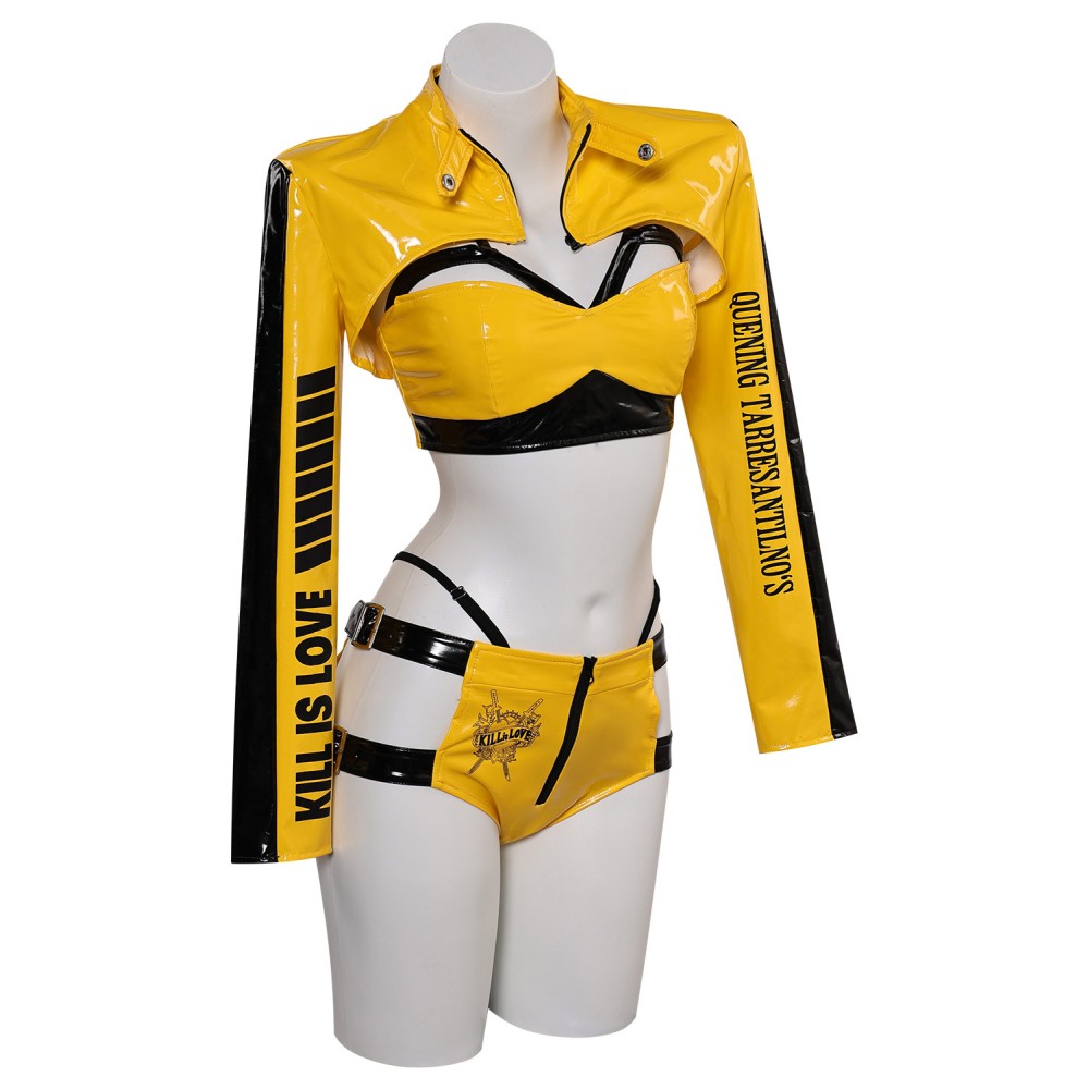 Bill The Bride Sexy Lingerie for Women Suit Cosplay Costume Halloween Carnival Outfit