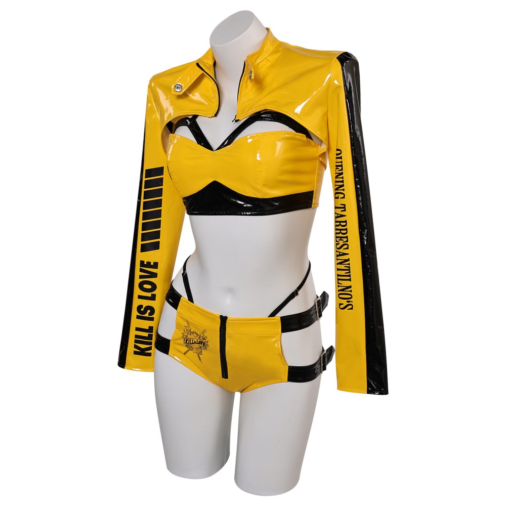 Bill The Bride Sexy Lingerie for Women Suit Cosplay Costume Halloween Carnival Outfit