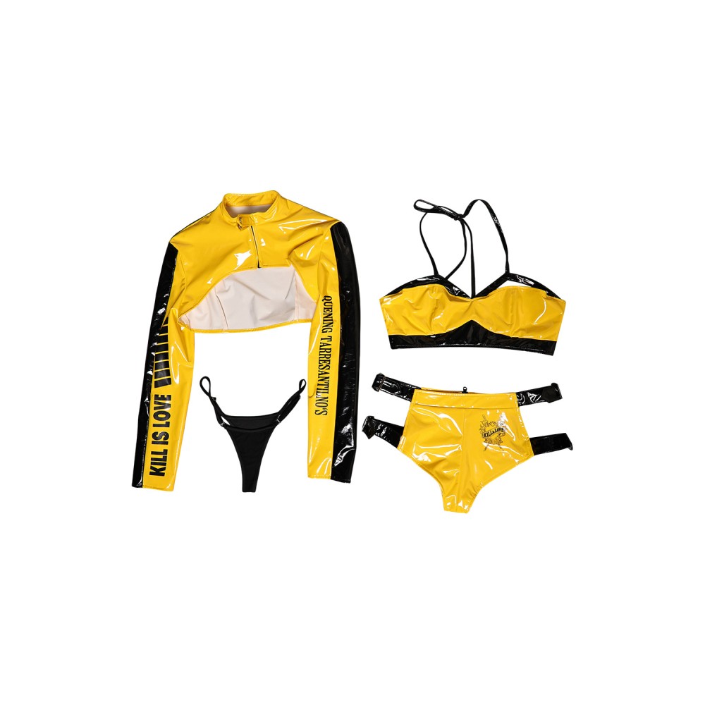 Bill The Bride Sexy Lingerie for Women Suit Cosplay Costume Halloween Carnival Outfit