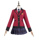 Bet (2025) Jabami Yumeko Women Red School Uniform Cosplay Costume Halloween Carnival Outfit