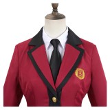 Bet (2025) Jabami Yumeko Women Red School Uniform Cosplay Costume Halloween Carnival Outfit