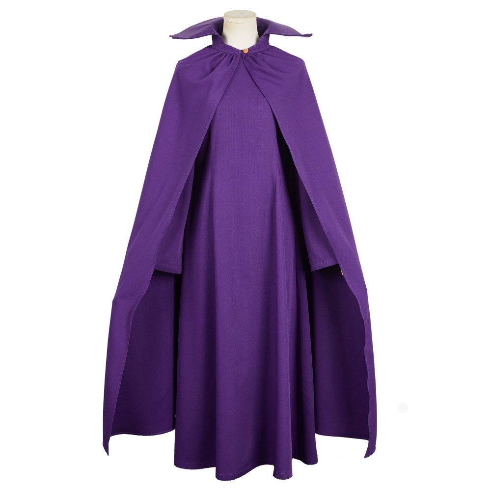 Berserk Schierke Purple Robe Set Suit Cosplay Costume Halloween Carnival Outfit