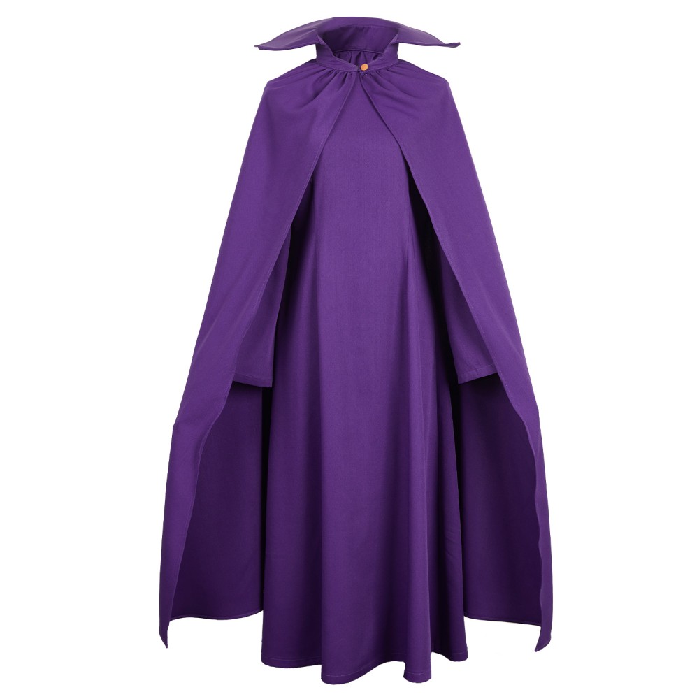 Berserk Schierke Purple Robe Set Suit Cosplay Costume Halloween Carnival Outfit