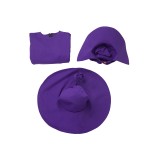 Berserk Schierke Purple Robe Set Suit Cosplay Costume Halloween Carnival Outfit