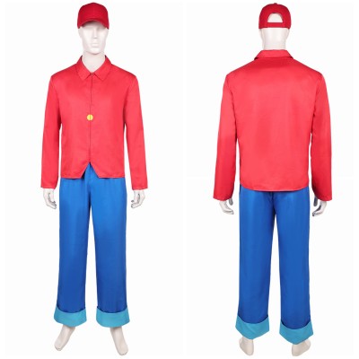 Benjamin the Elephant Benjamin Men Red Party Cosplay Costume Halloween Carnival Outfit