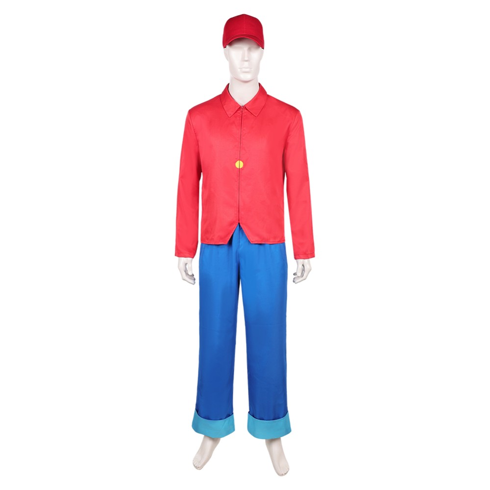 Benjamin the Elephant Benjamin Men Red Party Cosplay Costume Halloween Carnival Outfit