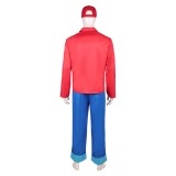Benjamin the Elephant Benjamin Men Red Party Cosplay Costume Halloween Carnival Outfit