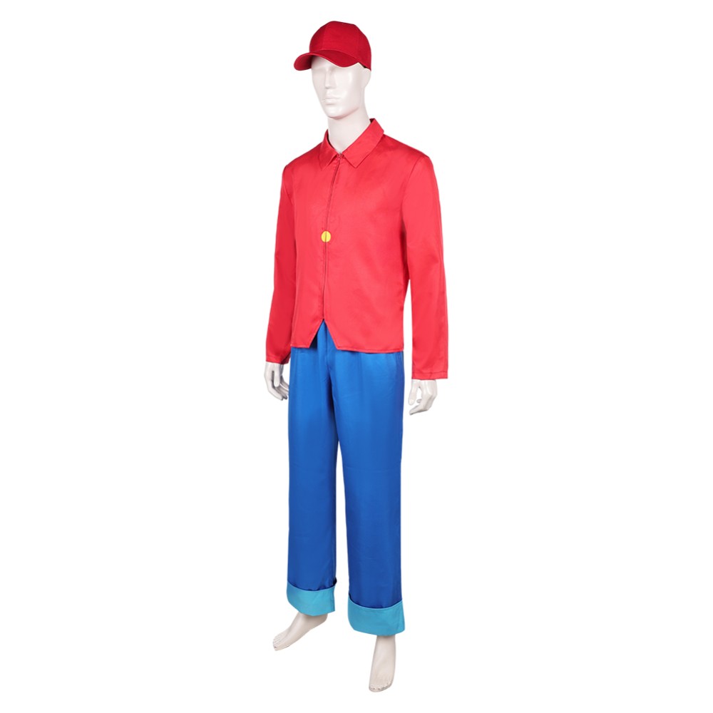 Benjamin the Elephant Benjamin Men Red Party Cosplay Costume Halloween Carnival Outfit