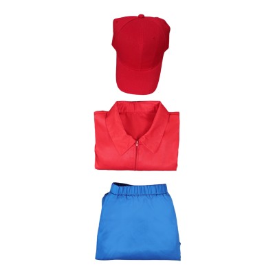 Benjamin the Elephant Benjamin Men Red Party Cosplay Costume Halloween Carnival Outfit