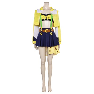 Beginning of a New Era Jungle Pocket Yellow Suit Cosplay Costume Halloween Carnival Outfit