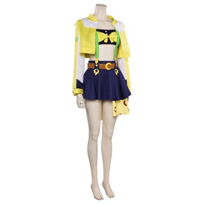 Beginning of a New Era Jungle Pocket Yellow Suit Cosplay Costume Halloween Carnival Outfit