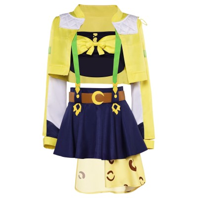 Beginning of a New Era Jungle Pocket Yellow Suit Cosplay Costume Halloween Carnival Outfit